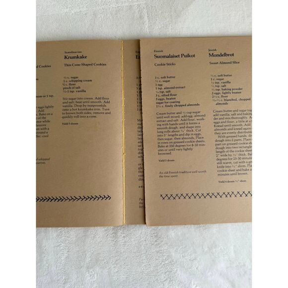 Minnesota Heritage Cookbook Hand‑Me‑Down Recipes 1979 American Cancer Society - Picture 7 of 9